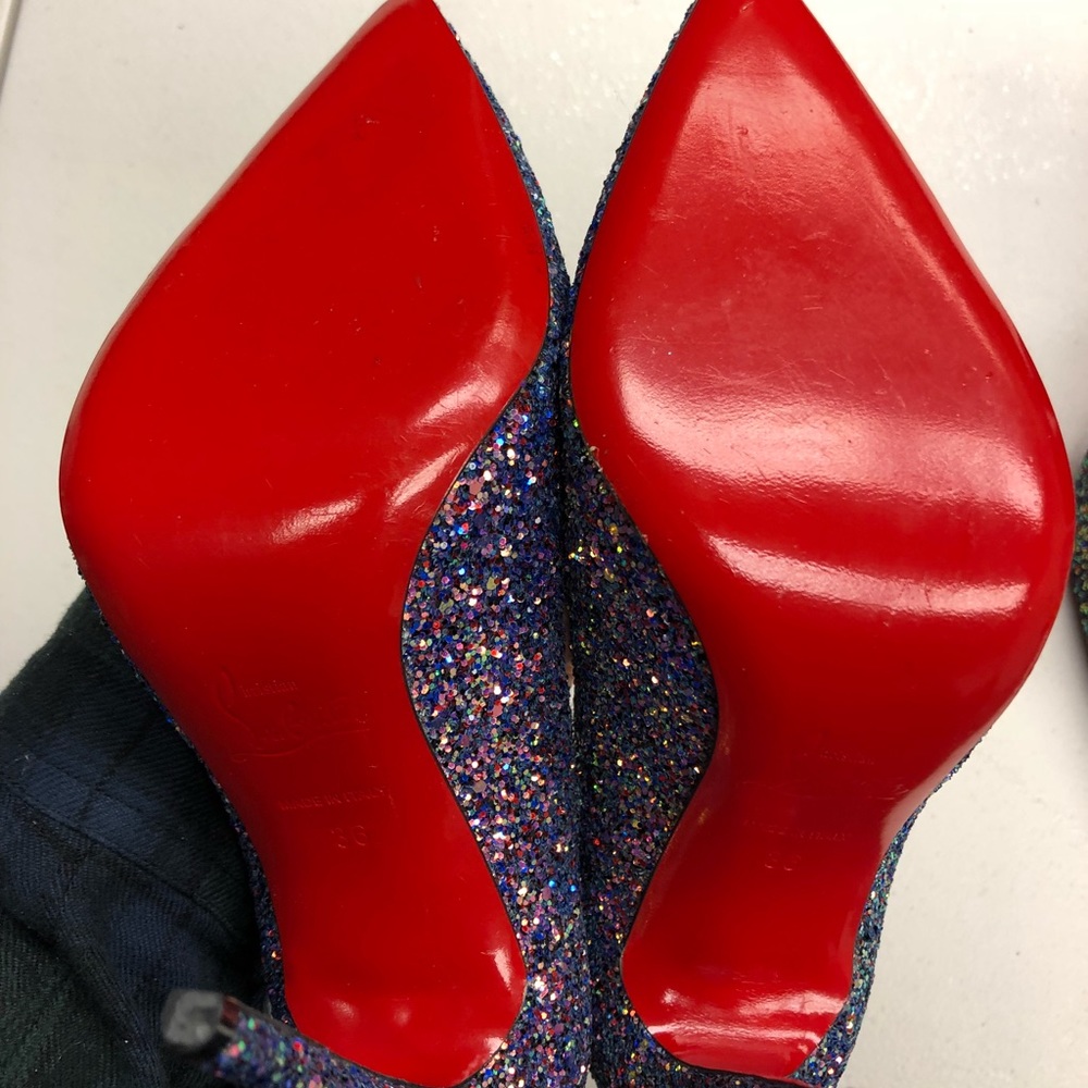 Christian Louboutin So Kate Dragonfly Glitter Heel - Picture 6 of 8